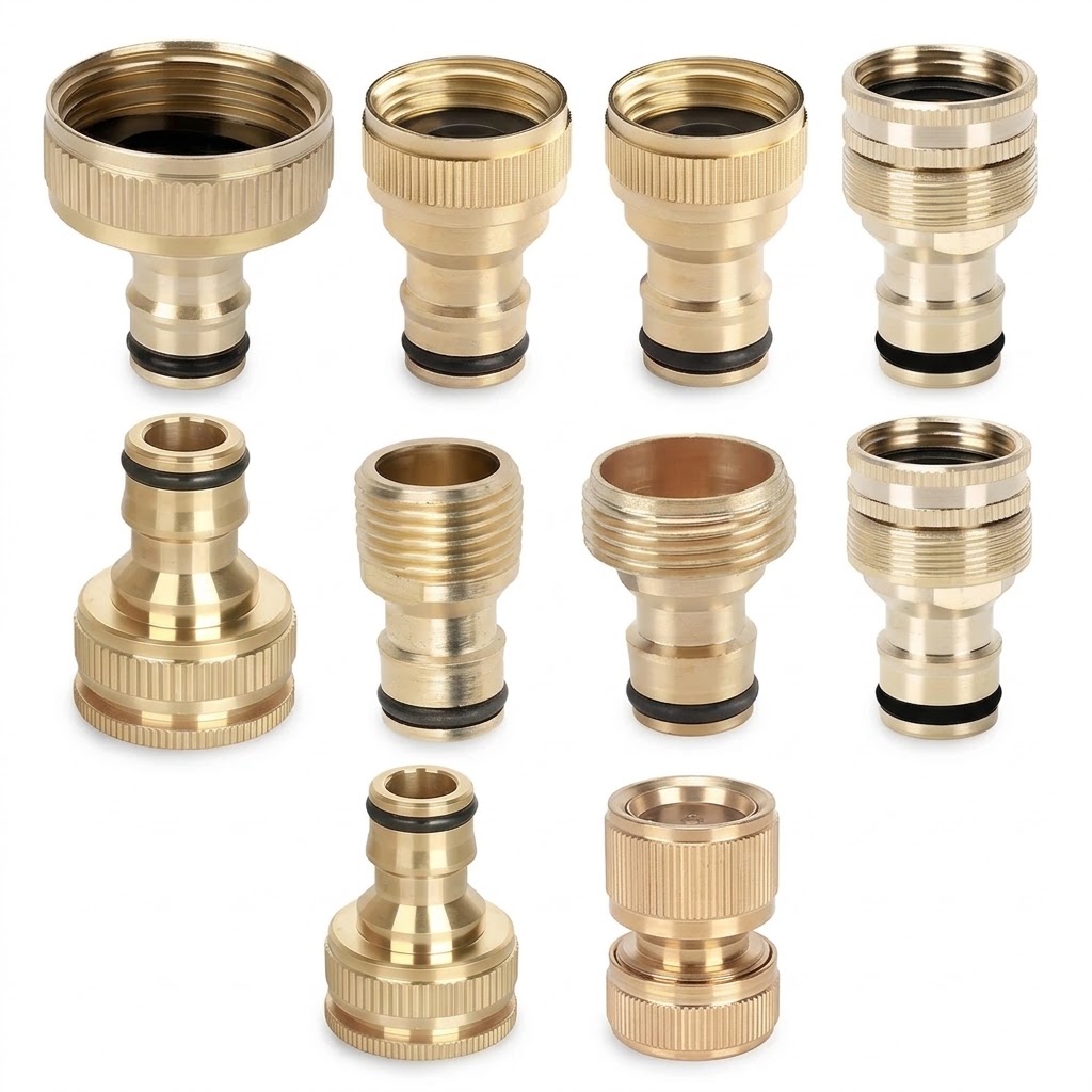 Spoke Nipple Brass - 황동 1/2 3/4 1인치 남성/여성 나사산-16mm