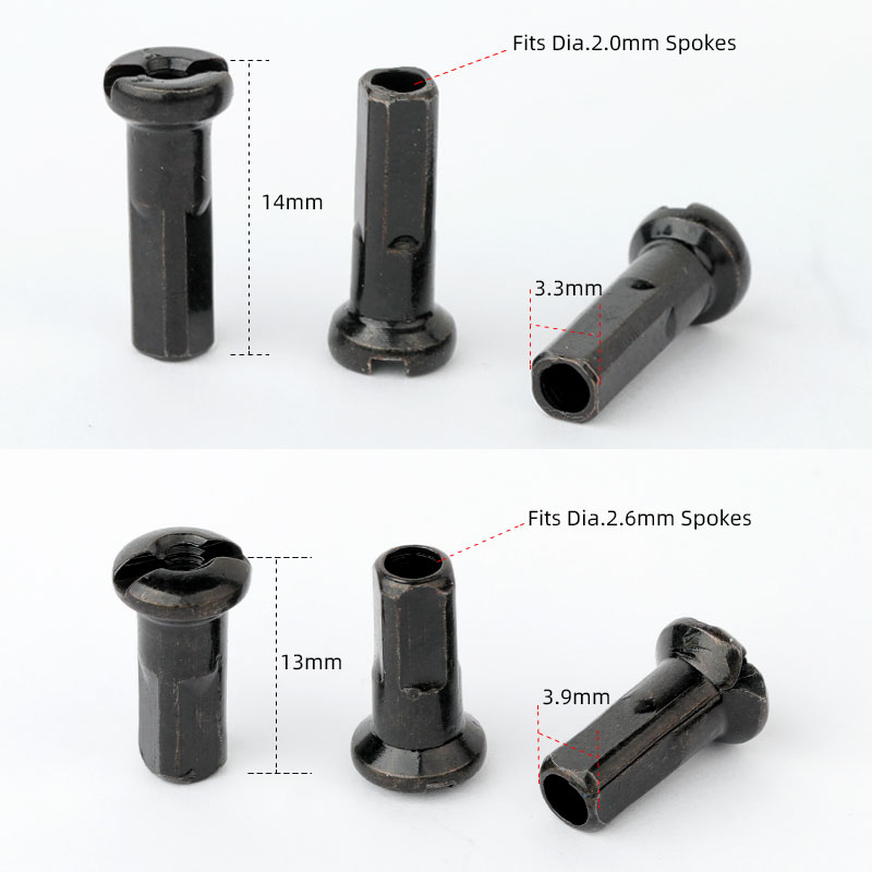 20/50개 구리 니플 14G 13G MTB 로드 자전 - Spoke Nipple Brass 리뷰 및 가격