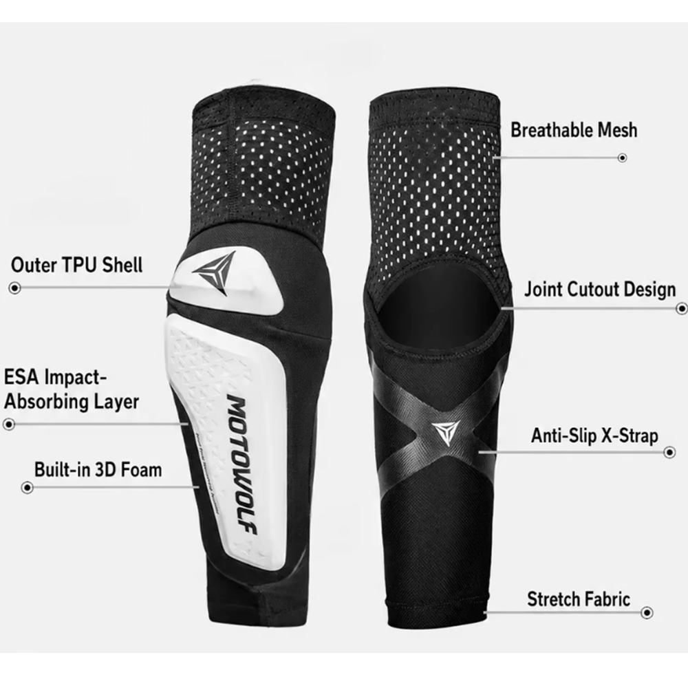 오토바이 팔꿈치 보호 패드 통기성 산악 자전거 팔꿈치  - Mountain Biking Elbow Pads 리뷰 및 가격