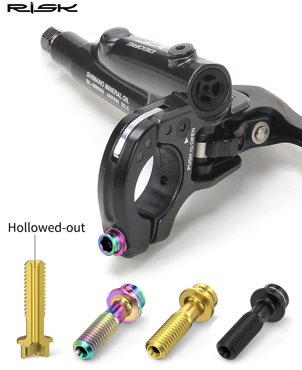 RISK M5x18mm 시트 나사 산악 자전거 티타늄  - Mountain Biking Tube 리뷰 및 가격